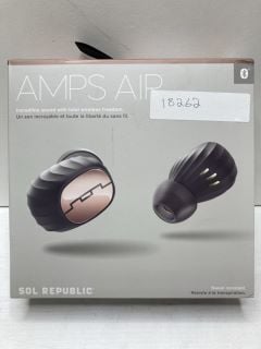 SOL REPUBLIC AMPS AIR EARBUDS WITH CHARGING CASE