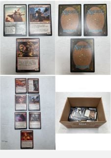 QTY OF DECKMASTER THE GATHERING MAGIC CARDS