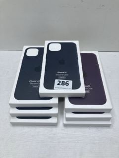 7 X APPLE PHONE CASES INC IPHONE 14 SILICONE CASE