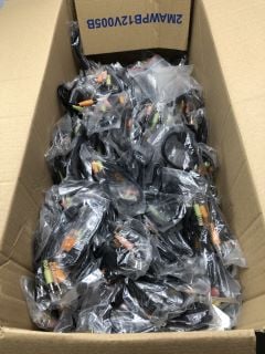 BOX OF CABLE ADAPTERS