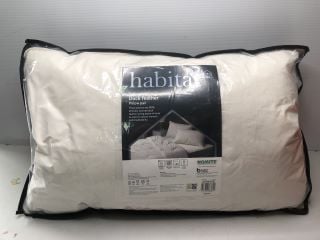 HABITAT SOFT SUPPORT DUCK FEATHER PILLOW PAIR