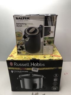 2 X KITCHEN ITEMS INC SALTER KETTLE