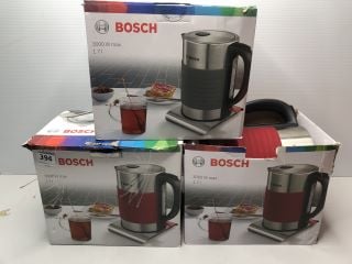 3 X BOSCH 1.7L KETTLES