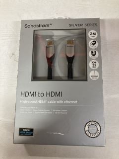 11 X SANDSTROM SILVER SERIES CABLES INC HDMI TO HDMI