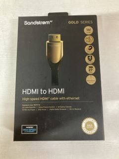 10 X SANDSTROM GOLD SERIES CABLES INC HDMI TO HDMI