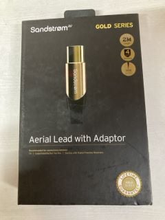 10 X SANDSTROM GOLD SERIES CABLES INC AERIAL LEAD WITH ADAPTOR