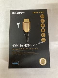 10 X SANDSTROM GOLD SERIES CABLES INC HDMI TO HDMI