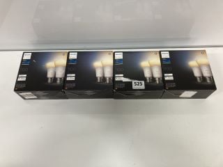 4 X PHILIPS HUE 1100 LIGHT BULBS