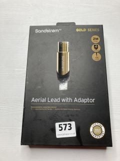 10 X SANDSTROM GOLD SERIES CABLES INC AERIAL LEAD WITH ADAPTOR