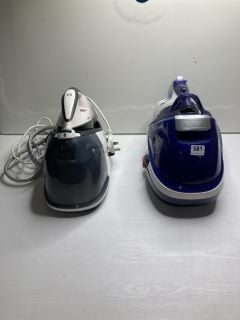 2 X STEAM IRONS INC TEFAL