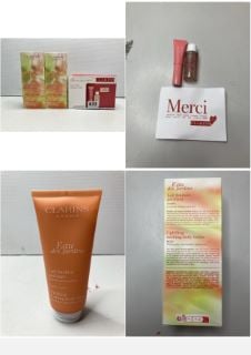 3 X CLARINS ITEMS INC UPLIFTING MELTING BODY LOTION