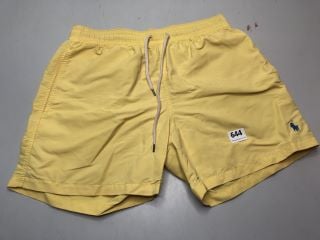 POLO RALPH LAUREN YELLOW SWIM SHORTS