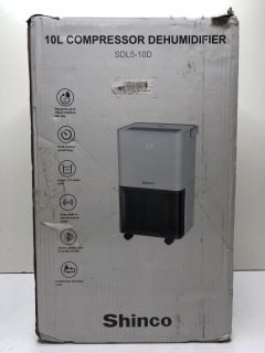 SHINCO 10L COMPRESSOR DEHUMIDIFIER