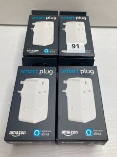 4 X ALEXA SMART PLUGS