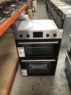 ZANUSSI BUILT-IN ELECTRIC DOUBLE OVEN MODEL NO: ZKHNL3X1 (EX DISPLAY)