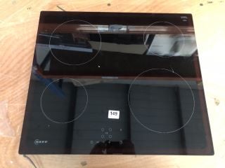 NEFF INDUCTION CERAMIC HOB MODEL NO: T16NBE1L (EX DISPLAY)