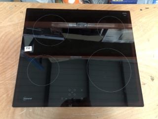 NEFF INDUCTION CERAMIC HOB MODEL NO: T16NBE1L (EX DISPLAY)