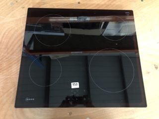 NEFF INDUCTION CERAMIC HOB MODEL NO: T16NBE1L (EX DISPLAY)