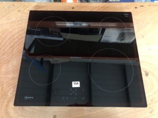 NEFF INDUCTION CERAMIC HOB MODEL NO: T16NBE1L (EX DISPLAY)