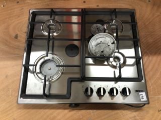 ZANUSSI GAS HOB MODEL NO: ZGH66424XX (EX DISPLAY)