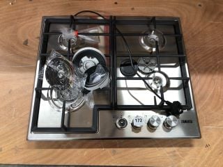 ZANUSSI GAS HOB MODEL NO: ZGH66424XX (EX DISPLAY)