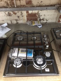 ZANUSSI GAS HOB MODEL NO: ZGH66424XX (EX DISPLAY)