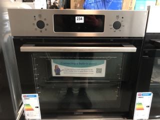 ZANUSSI BUILT-IN ELECTRIC SINGLE OVEN MODEL NO: ZOHCX3X2 (EX DISPLAY)