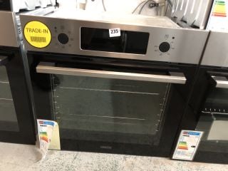 ZANUSSI BUILT-IN ELECTRIC SINGLE OVEN MODEL NO: ZOHCX3X2 (EX DISPLAY)