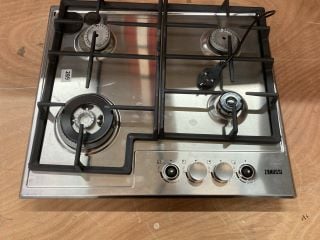 ZANUSSI GAS HOB MODEL NO: ZGH66424XX (EX DISPLAY)