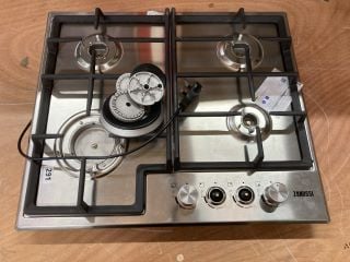 ZANUSSI GAS HOB MODEL NO: ZGH66424XX (EX DISPLAY)