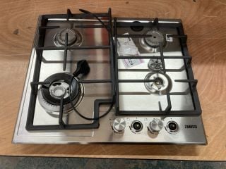 ZANUSSI GAS HOB MODEL NO: ZGH66424XX (EX DISPLAY)