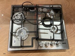 ZANUSSI GAS HOB MODEL NO: ZGH66424XX (EX DISPLAY)