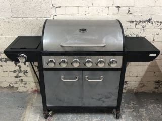 6 BURNER BLACK & SS GAS BBQ MODEL NO: KS12070