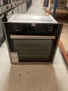 GRUNDIG BUILT-IN ELECTRIC SINGLE OVEN MODEL NO: GEBM19300XC (EX DISPLAY)