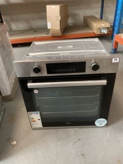 BEKO BUILT-IN ELECTRIC SINGLE OVEN MODEL NO: BBIE22300XFP (EX DISPLAY)