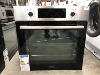 ZANUSSI BUILT-IN ELECTRIC SINGLE OVEN MODEL NO: ZOHCX3X2 (EX DISPLAY)