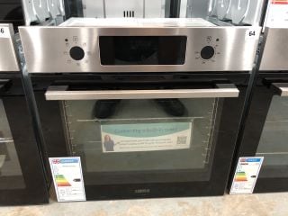 ZANUSSI BUILT-IN ELECTRIC SINGLE OVEN MODEL NO: ZOHCX3X2 (EX DISPLAY)