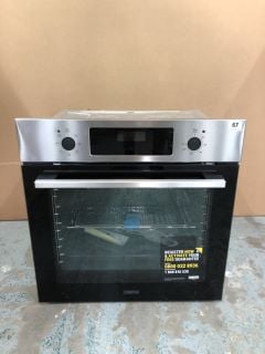 ZANUSSI BUILT-IN ELECTRIC SINGLE OVEN MODEL NO: ZOHCX3X2 (EX DISPLAY)