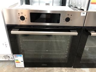 ZANUSSI BUILT-IN ELECTRIC SINGLE OVEN MODEL NO: ZOHCX3X2 (EX DISPLAY)