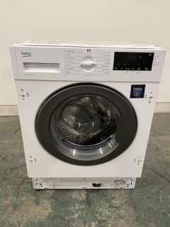 BEKO INTEGRATED 8KG WASHING MACHINE MODEL NO: WTIK84121 - RRP £379 (EX-DISPLAY)