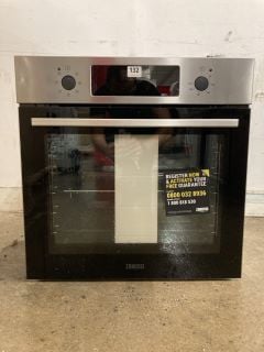 ZANUSSI BUILT-IN SINGLE OVEN - MODEL NO: ZOHCX3X2 (EX DISPLAY)