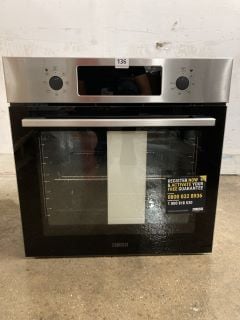 ZANUSSI BUILT-IN SINGLE OVEN - MODEL NO: ZOHCX3X2 (EX DISPLAY)