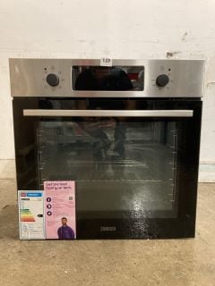 ZANUSSI BUILT-IN SINGLE OVEN - MODEL NO: ZOHCX3X2 (EX DISPLAY)