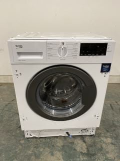 BEKO INTEGRATED 8KG WASHING MACHINE MODEL NO: WTIK84121 RRP £379 (EX-DISPLAY)