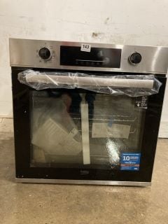 BEKO BUILT-IN SINGLE OVEN - MODEL NO: BBIE22300XFP (EX DISPLAY)