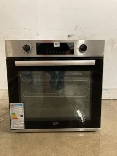 BEKO BUILT-IN SINGLE OVEN - MODEL NO: BBIE22300XFP (EX DISPLAY)