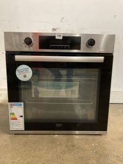 BEKO BUILT-IN SINGLE OVEN - MODEL NO: BBIE22300XFP (EX DISPLAY)