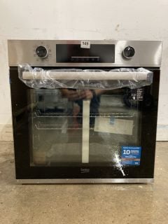 BEKO BUILT-IN SINGLE OVEN - MODEL NO: BBIE22300XFP (EX DISPLAY)