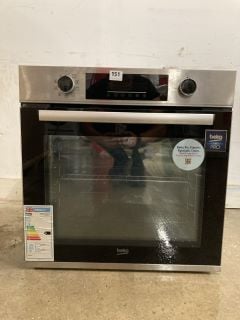 BEKO BUILT-IN SINGLE OVEN - MODEL NO: BBIE22300XFP (EX DISPLAY)