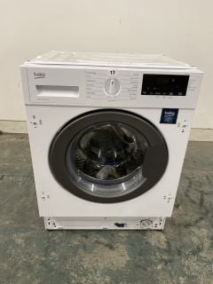 BEKO INTEGRATED 8KG WASHING MACHINE MODEL NO: WTIK84121 RRP £379 (EX-DISPLAY)